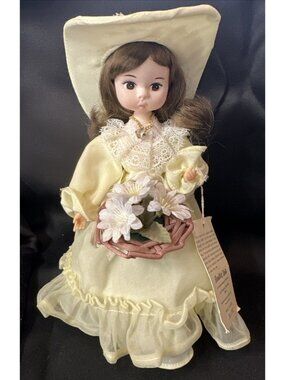 Vtg Bradley Doll Birthstone Miss Diamond April W/ Tag SD772